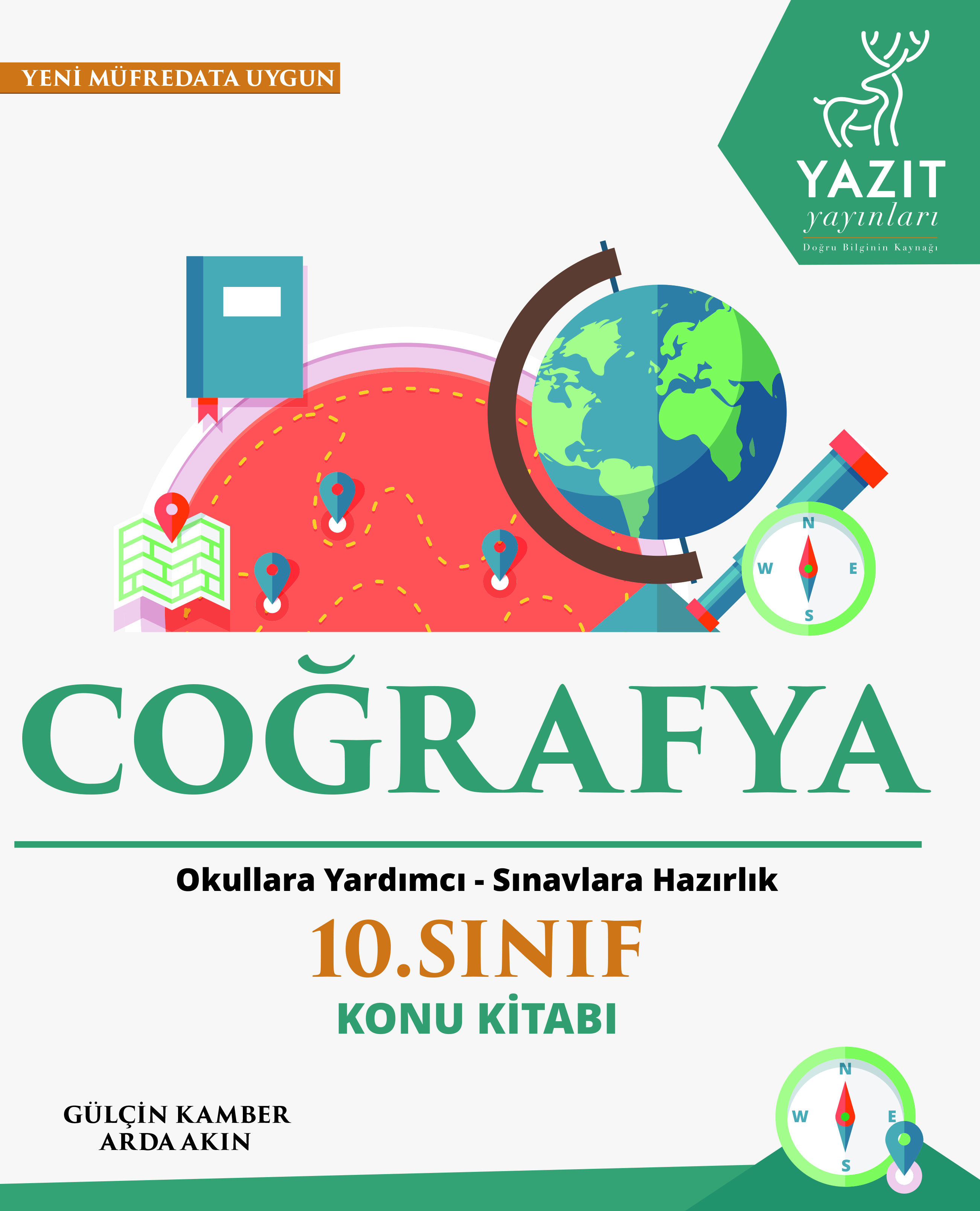 10. Sınıf Coğrafya Konu Kitabı YENİ kapak görseli